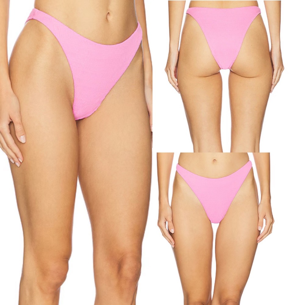 L Space x Jamie Van Slooten Leilani Bitsy Bikini Bottom‎ Pink Large